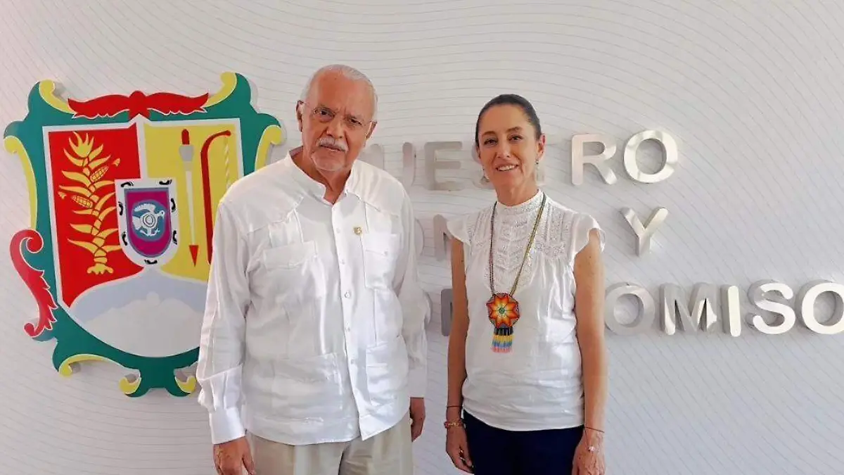 Claudia Sheinbaum de visita en Tepic